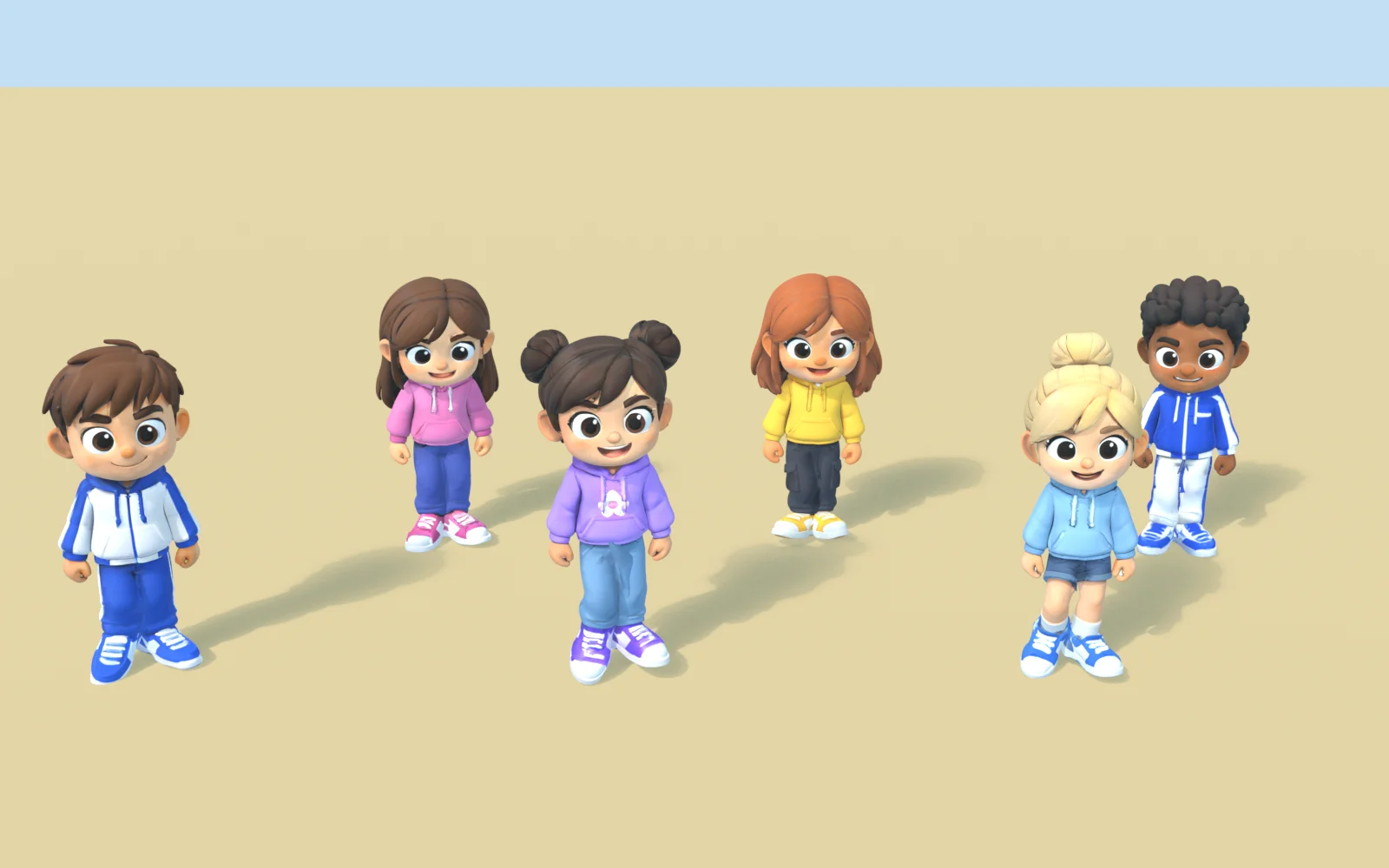 Kids Bizz characters